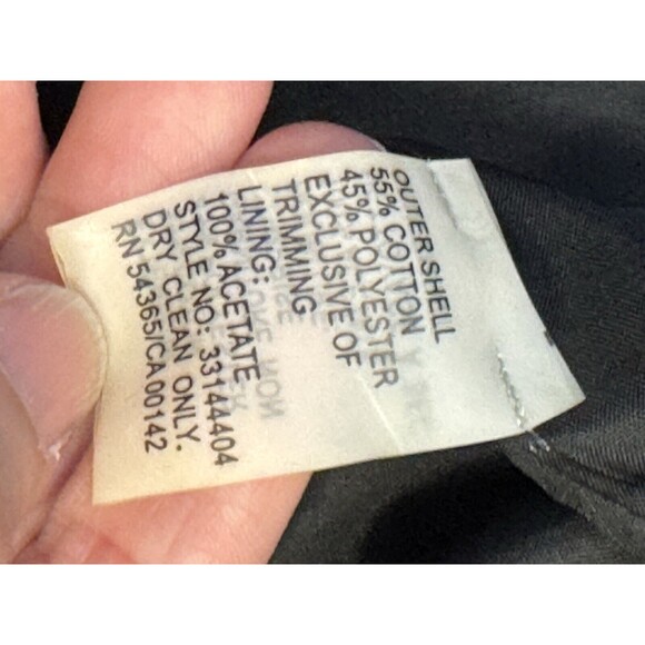 Peter Nygard Vintage Military Style Studded Jacket – Women’s Size 12 - Picture 8 of 10